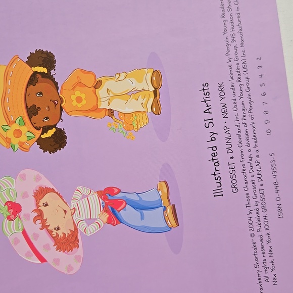 Vintage Strawberry Shortcake Berry Pretty Fashions 2 Paper Dolls Outfits Sticker - Picture 3 of 16